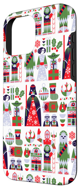 Star Wars Good Bad Nordic Print Christmas Holiday Case for iPhone 16 Pro Max