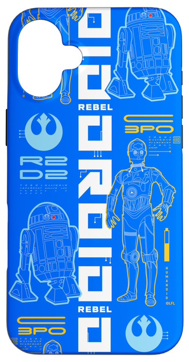 iPhone 16 Plus Star Wars C3PO R2D2 Best Friend Droids Case