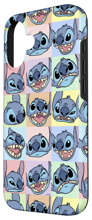 Disney Lilo Stitch Many Faces of Stitch Pop Art Case for iPhone 16