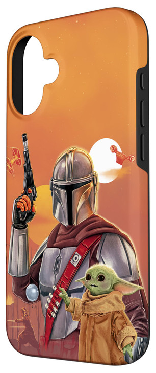 iPhone 16 Star Wars The Mandalorian Grogu Space Western Exclusive Case