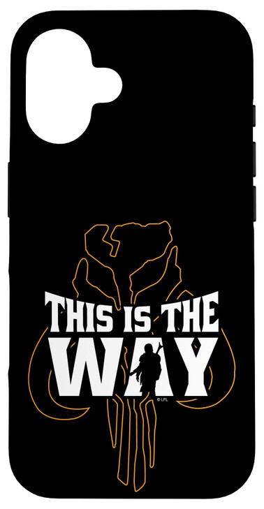 iPhone 16 Star Wars The Mandalorian This Is The Way Outline Case