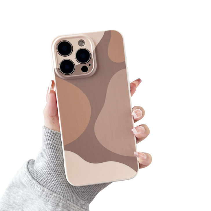 DEFBSC Case for iPhone 16 Pro Max Art Design Cute Aesthetic Print Soft TPU Full Camera Protection Shockproof Cover Slim