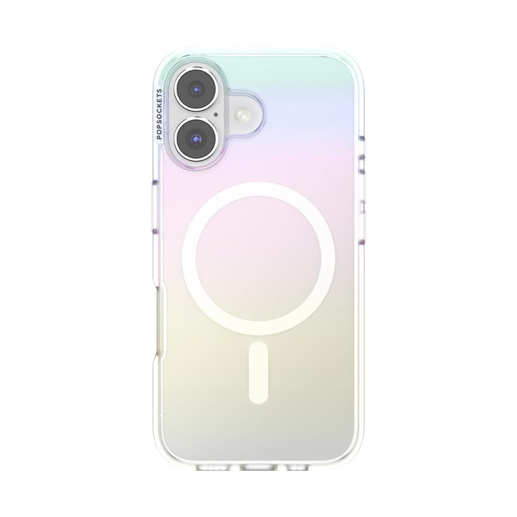 PopSockets iPhone 16 Case Compatible with MagSafe Phone Case for iPhone 16 Wireless Charging Compatible Case Only Cute P