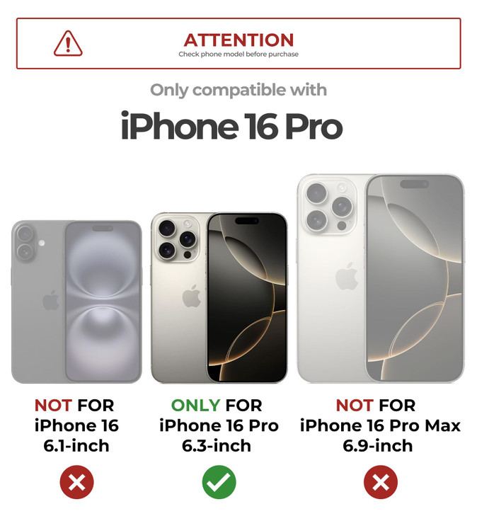 Dexnor for iPhone 16 Pro Case with Slide Camera Cover Adjustable Kickstand Builtin Screen ProtectorCompatible with MagSa