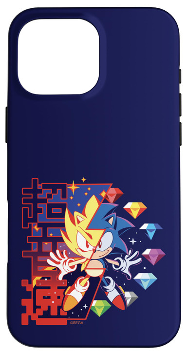 Sonic The Hedgehog Supersonic Speed Case for iPhone 16 Pro Max
