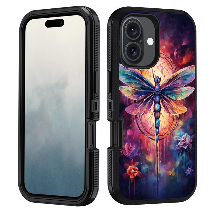 FVAENDHIO for iPhone 16 Plus Case Heavy Duty 3 in 1 Hybrid Military Grade Shockproof Drop FullBody Protective Cover for