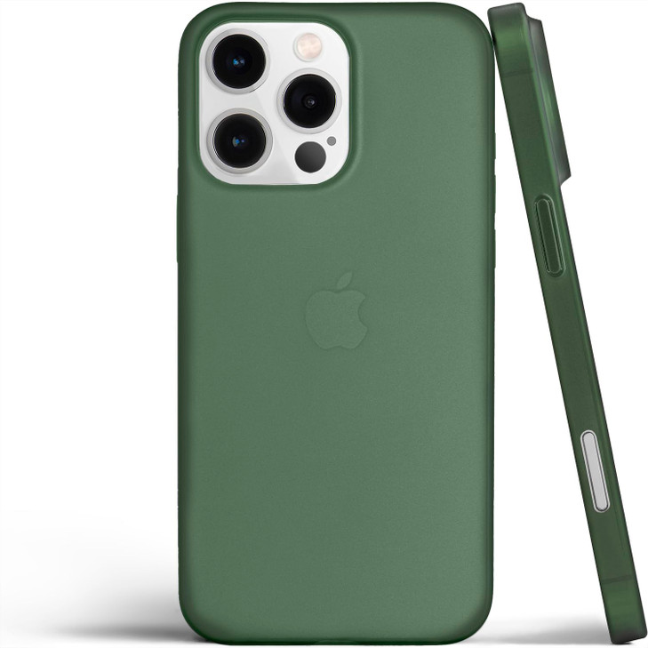 totallee Thin iPhone 16 Pro Max Case Thinnest Cover Ultra Slim Minimal for Apple iPhone 16 Pro Max 2024 Green
