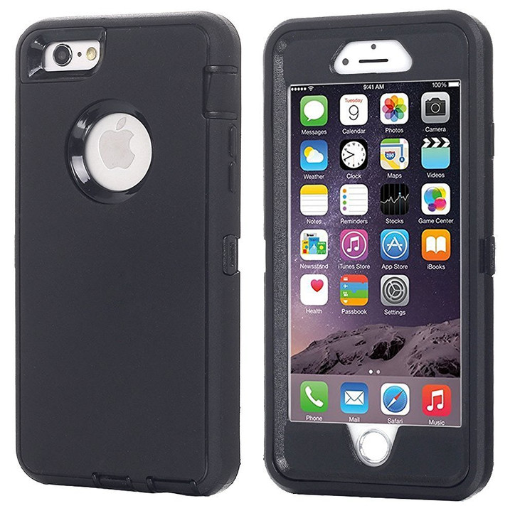 iPhone 6 Case iPhone 6S Case HEAVY DUTY AICase Builtin Screen Protector Tough 3 in 1 Rugged Shorkproof Cover for Apple i