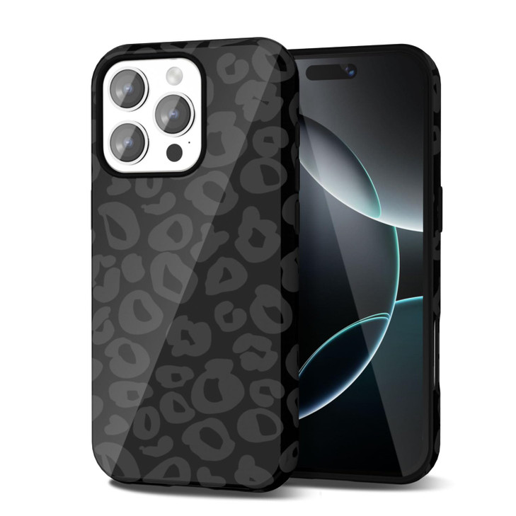 Svanove Cheetah Print Phone Case for iPhone 16 Pro Case Girly Cute Leopard Case for Women Luxury Trendy Retro Cool Anima