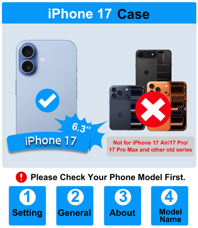 BXYJY for iPhone 17 Case Wallet Card Holder 45 Cards Slide Camera Cover Military Drop Protection Rugged Heavy Duty Men W