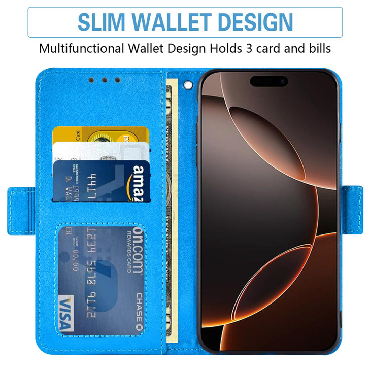 Asuwish Phone Case Compatible with iPhone 16 Pro 63 inch Tempered Glass Screen Protector and Flower Leather Wallet Flip