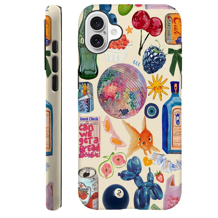 Generic Compatible with for iPhone 16 PlusEuropean Collage Lovely Phone Case for Girl Women Boy MenScratch Resistant Sho
