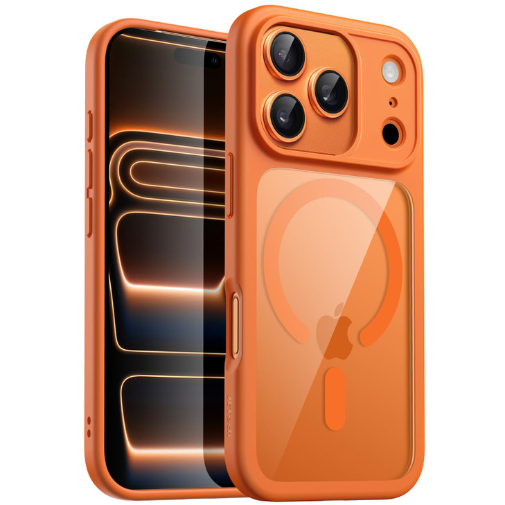 JETech Magnetic Case for iPhone 17 Pro Max 69Inch Compatible with MagSafe Shockproof Phone Bumper Cover Solid Color Matt