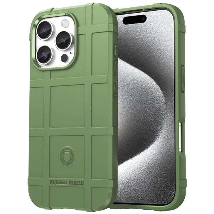 Monwutong Slim Fit Case for iPhone 16 Pro MaxRugged Shield Outdoor Durable Phone CaseMilitary Grade AntiDrop Protection