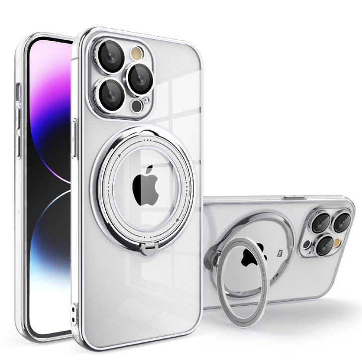 Guppy Invisible Stand Magnetic Case Compatible with iPhone 16 Pro Max Compatible with MagSafe Shockproof Matte Slim with