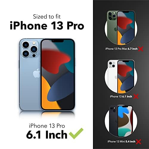 GEAR4 ZAGG Milan Snap Case MagSafe Compatible Clear Case with Beautiful Detailing for Apple iPhone 13 Pro Rose702008220
