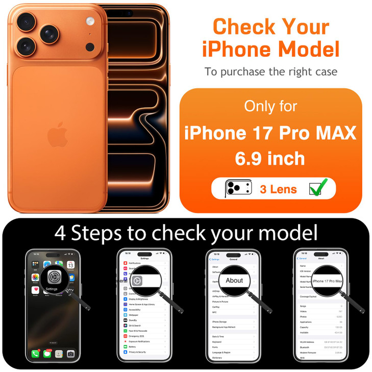LOHASIC for iPhone 17 Pro Max Case Compatible with MagSafe Classic Leather Luxury Metal Bumper Trim Magnetic Protective