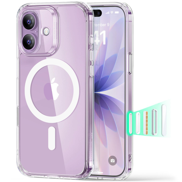 ESR for iPhone 17 Case Camera Control Compatible with MagSafe Shockproof MilitaryGrade Protection Magnetic Phone Case fo