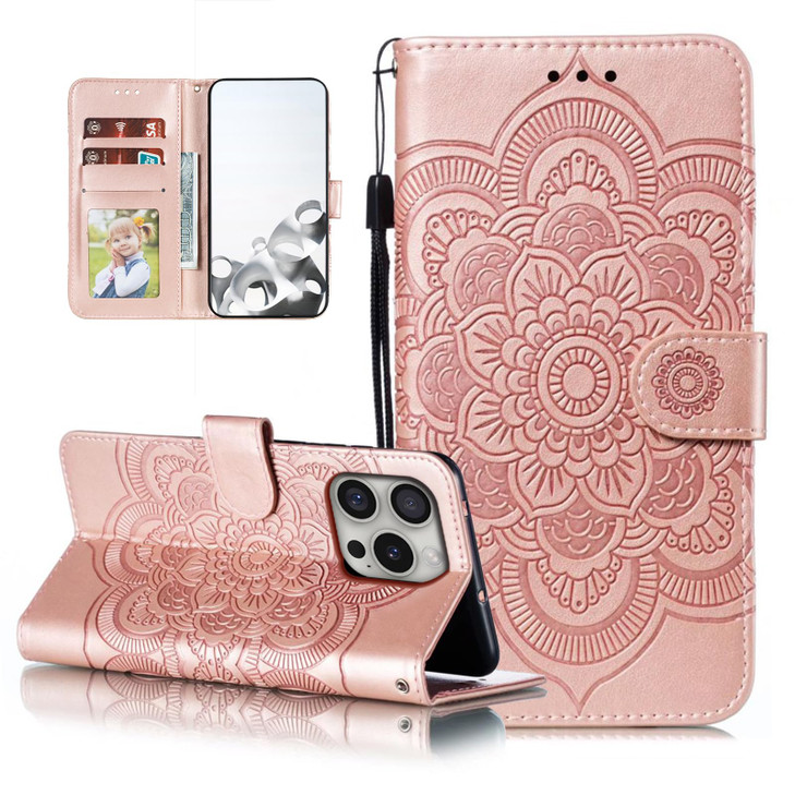 EYZUTAK Case for iPhone 16 Pro Max Premium PU Leather Magnetic Closure Flip Wallet Phone Case with Card Holder Cash Slot