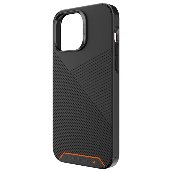 GEAR4 ZAGG Denali Case Ultimate Impact Protection with D3O Reinforced Backplate and Frame for Apple iPhone 13 Pro Max Bl