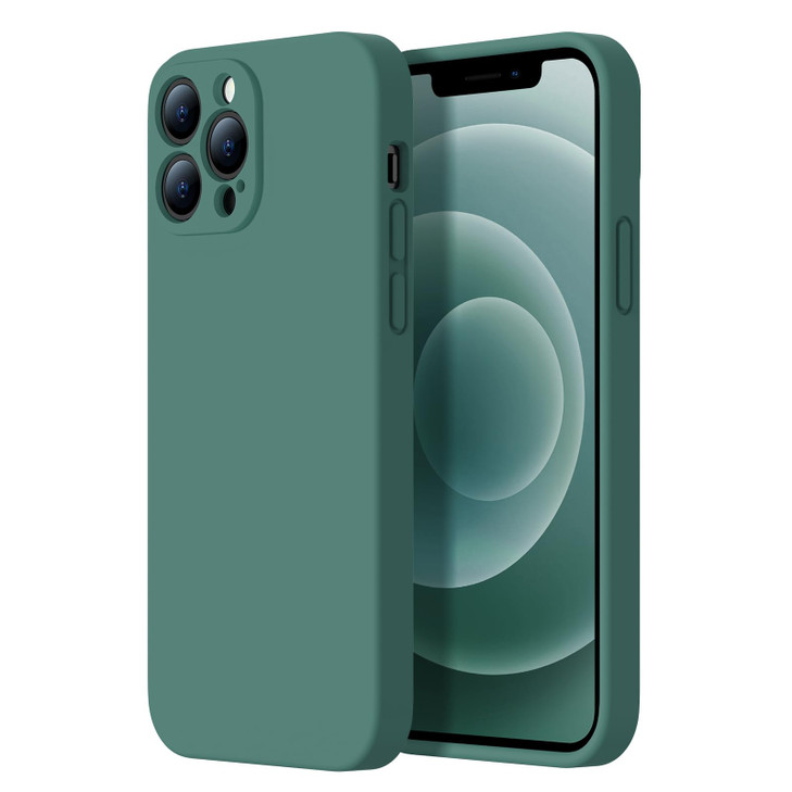 Kiresen Designed for iPhone 14 Pro Max Case Upgraded Camera Protection Soft Microfiber Lining Inside Liquid Silicone Sho