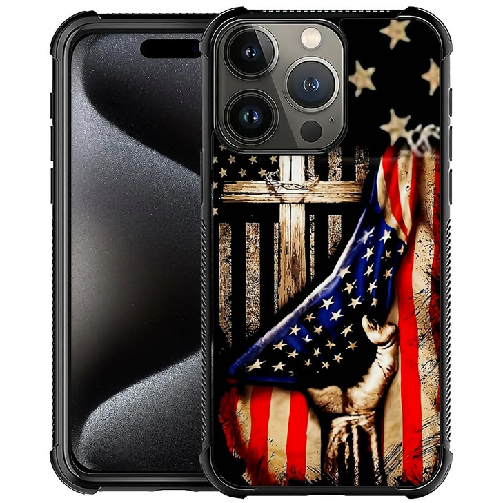 DAIZAG Compatible with iPhone 16 Pro CaseAllRound Protection Shockproof AntiScratches TPU CoverCases for Man WomanWooden