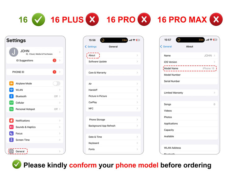ENDIY Cases Compatible with iPhone 16 Case for Women Cute Phone Case Clear Design 16 Case Cool Kawaii ProtectiveAnemone