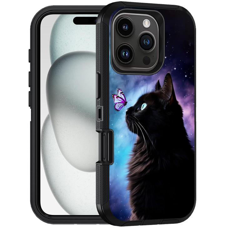 FQTBCEARI Designed for iPhone 16 Pro Max Case Military Grade Heavy Duty 3Layer Shockproof Drop FullBody Protective Phone