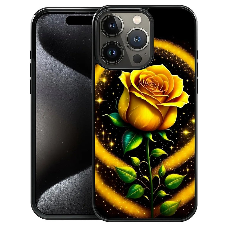ZHEGAILIAN Compatible with iPhone 16 Pro Max CasePattern Design Hard PC Back Cover NonSlip Soft TPU Protective Case for