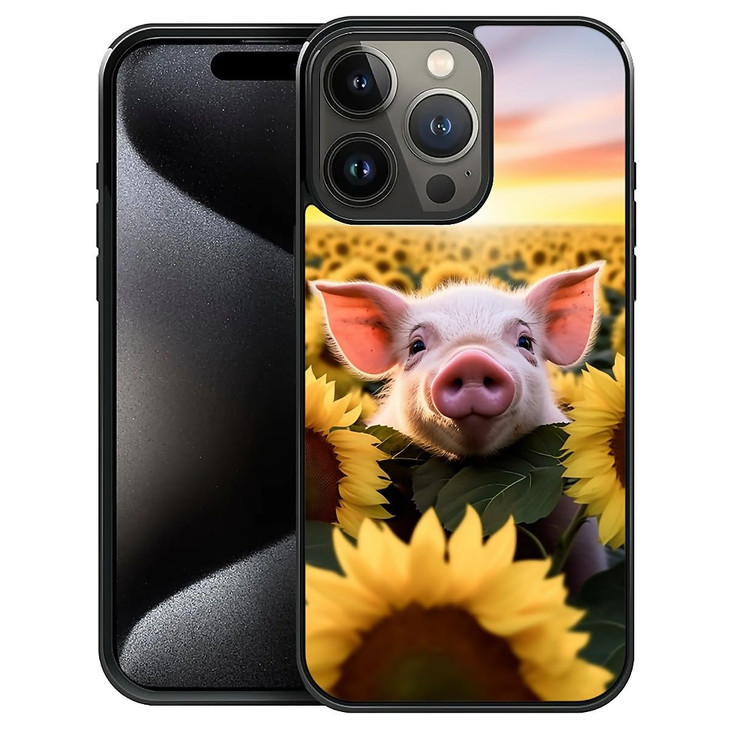 ZHEGAILIAN Compatible with iPhone 16 Pro Max CasePattern Design Hard PC Back Cover NonSlip Soft TPU Protective Case for
