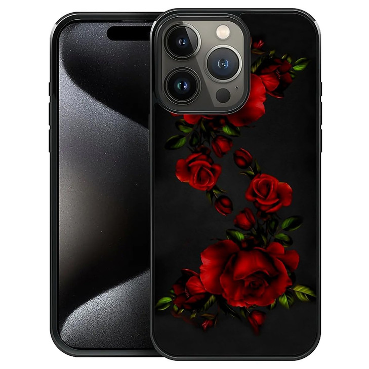 ZHEGAILIAN Compatible with iPhone 16 Pro Max CasePattern Design Hard PC Back Cover NonSlip Soft TPU Protective Case for