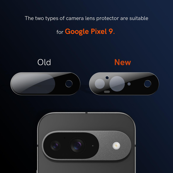 LK 2 Pack for Google Pixel 9 Screen Protector with 2 Pack Camera Lens Protector HD Ultrathin 9H Hardness Tempered Glass