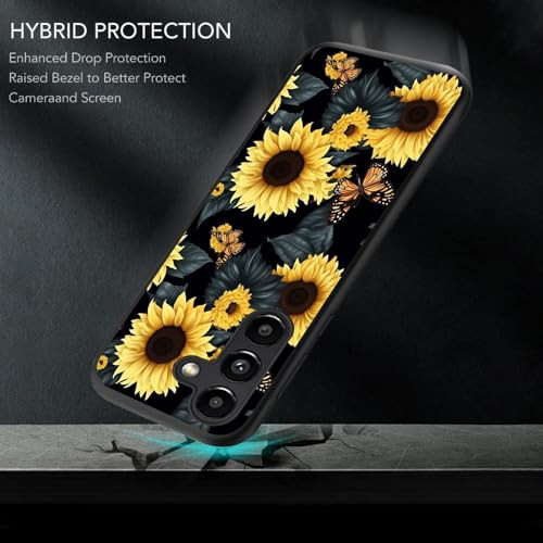 DSRGRGFDJ Designed for Galaxy A16 5G Case 67 inchUltraThin Silicone AntiScratch and ShockProof Bumper Cover Butterfly Su