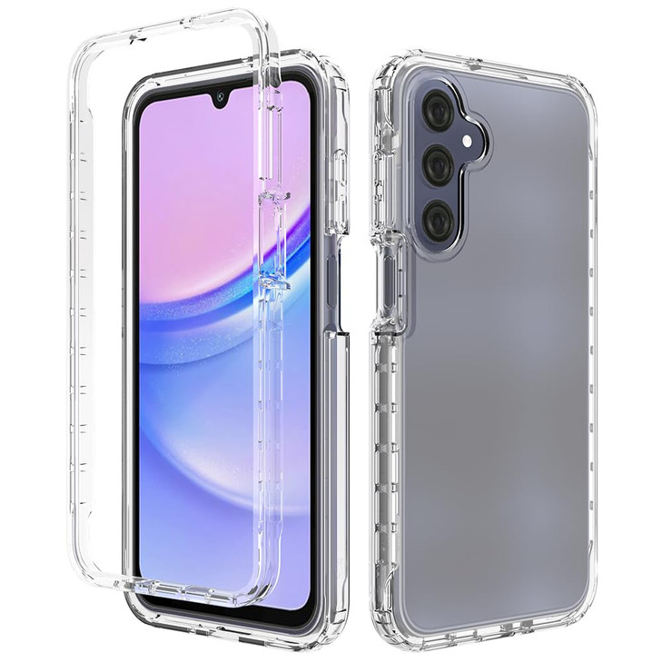 COTDINFOR Case for Samsung Galaxy A16 5G Case Clear Crystal Non Yellowing Heavy Duty Soft TPU Dual Layer Bumper Rugged P