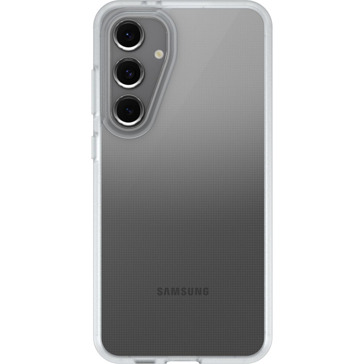 OtterBox Samsung Galaxy S24 FE React Series Case Clear UltraThin PocketFriendly Raised Edges Protect Camera Screen Wirel