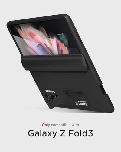 Miimall Compatible for Samsung Galaxy Z Fold 3 Case with Magnetic Hinge UltraThin Hard PC Bumper AllInclusive AntiDrop M