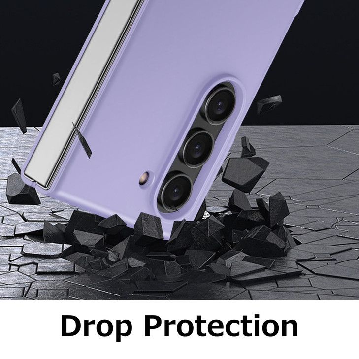 JUNAUTTB for Samsung Galaxy Z Fold 3 Case Ultra Thin Matte PC Hard Protective CoverSimple Durable Slim Fit Phone Case 76