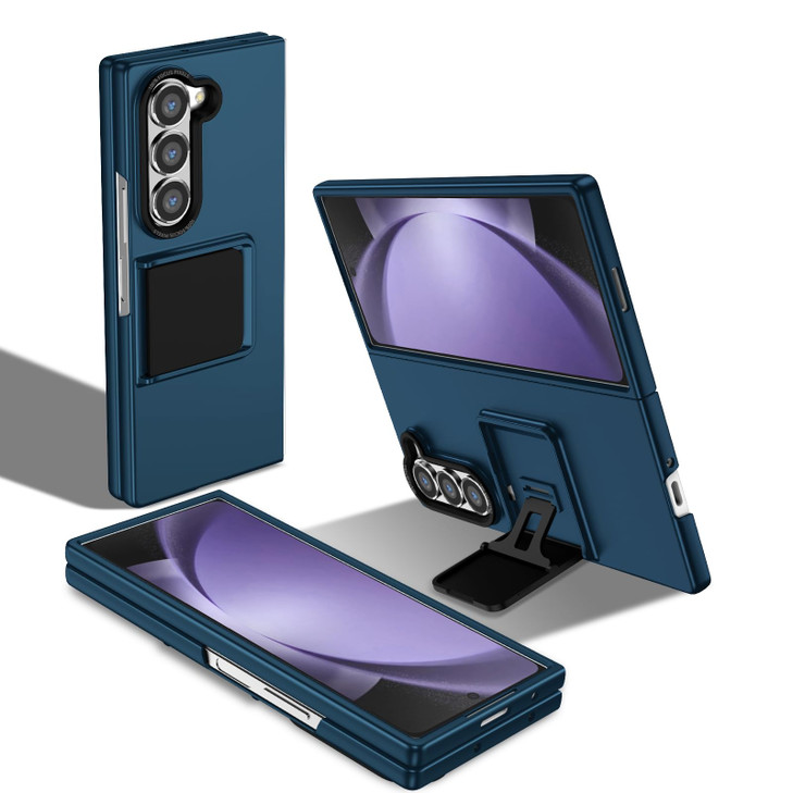 for Samsung Galaxy Z Fold 6 Fold6 5G Case Armour Rugged Silicone TPU Bumper Tough PC Cover Galaxy Z Fold 6 with Kickstan