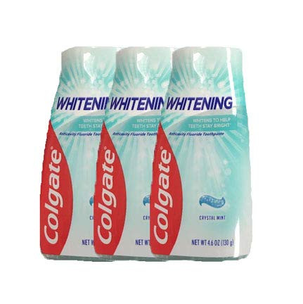 Colgate Whitening, Crystal Mint, Liquid Toothpaste, 4.6-Ounce (3 Count)