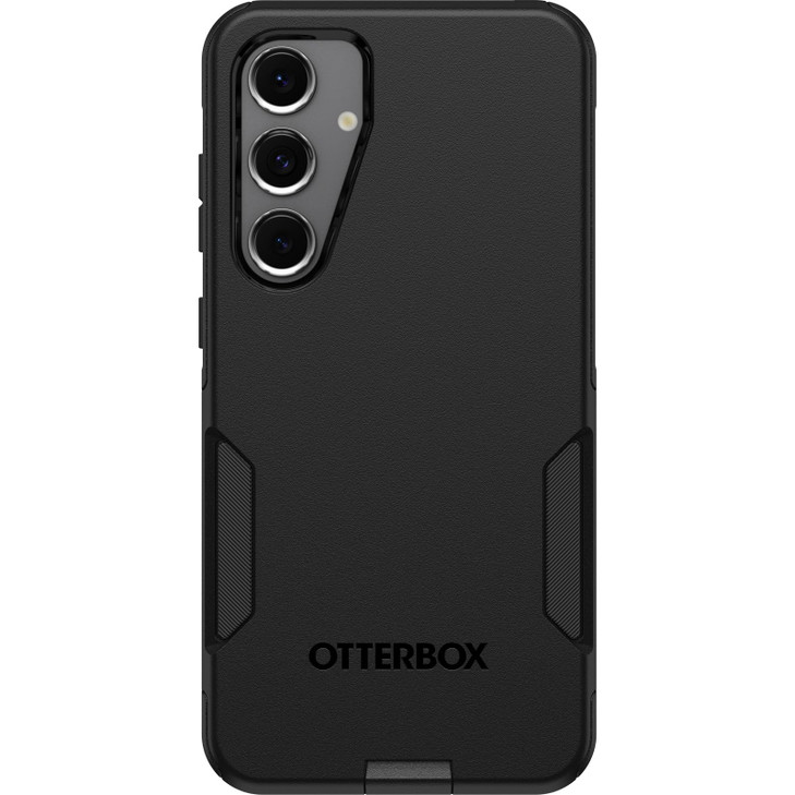 OtterBox Samsung Galaxy S24 FE Commuter Series Case Black Slim Tough PocketFriendly with Port Protection