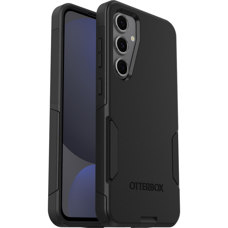 OtterBox Samsung Galaxy S24 FE Commuter Series Case Black Slim Tough PocketFriendly with Port Protection
