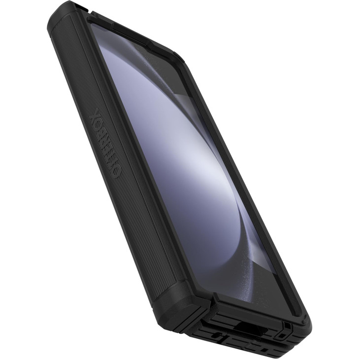 OtterBox Galaxy Z Fold5 Defender Series XT Case Black screenless Rugged Hinge Protection Lanyard Attachment PowerShare a
