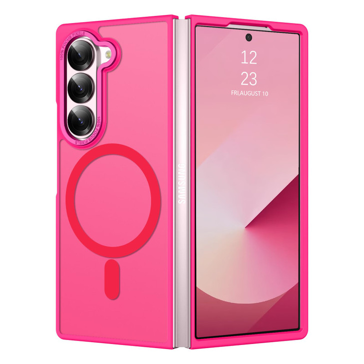 BENTOBEN Magnetic Case for Samsung Galaxy Z Fold 6 Magsafe Compatible Translucent Matte Slim Shockproof Protective Cover