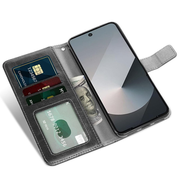 Asuwish Compatible with Samsung Galaxy Z Fold 6 5G 2024 Wallet Case Card Holder and Leather Flip Cover Stand Cell Access