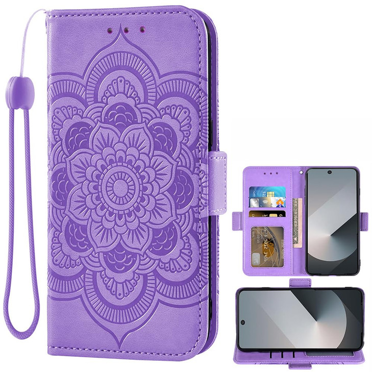 Asuwish Phone Case for Samsung Galaxy Z Fold 6 5G 2024 Wallet Cover with Leather Flip Credit Card Holder Stand Flower Fo