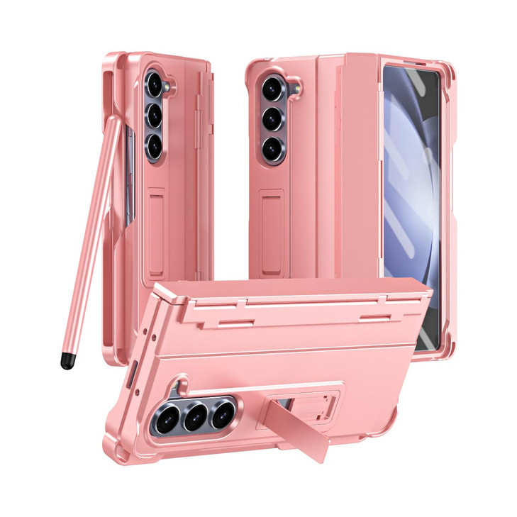 Asuwish Phone Case for Samsung Galaxy Z Fold 6 5G 2024 with Builtin Screen Protector Cover and S Pen Holder Stand Kickst