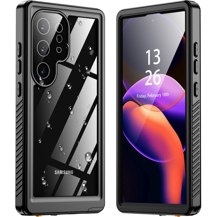 ANTSHARE for Samsung Galaxy S24 Ultra Case Waterproof Builtin Lens Screen Protector 360 Full Body Heavy Duty Protective