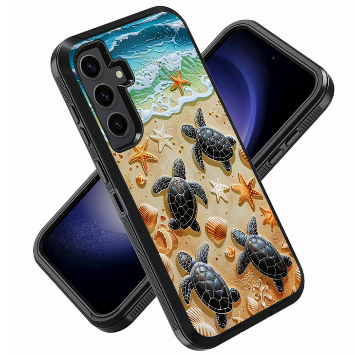 ZXHSBROK for Samsung Galaxy S24 FE Phone Case Military Grade Heavy Duty 3Layer Shockproof Drop Protective Cover for Sams