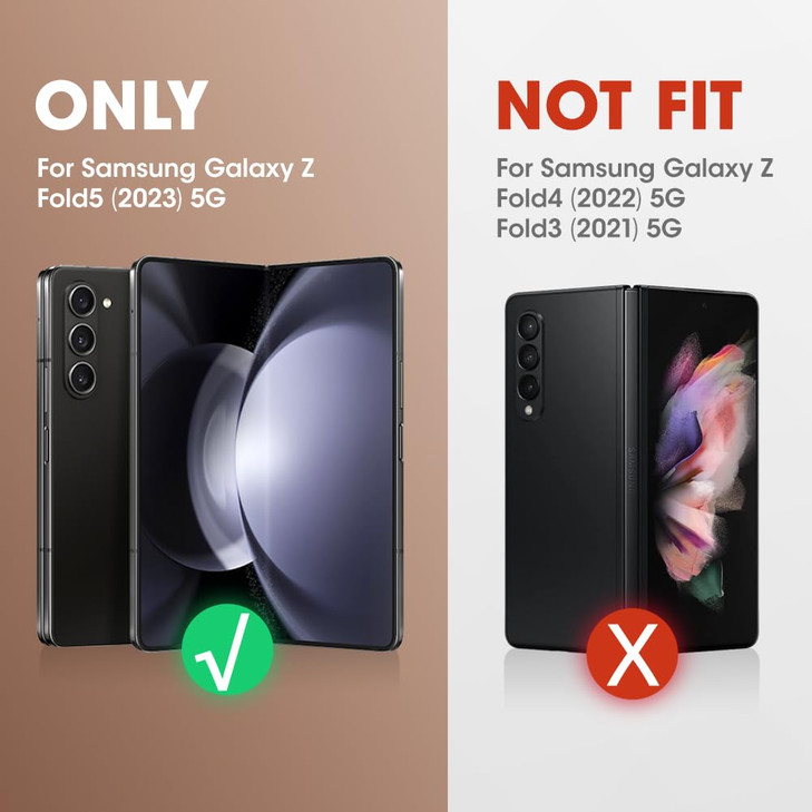 SUPCASE for Galaxy Z Fold 5 Case with S Pen Holder Unicorn Beetle Pro Builtin Screen Protector Stand MilitaryGrade Prote