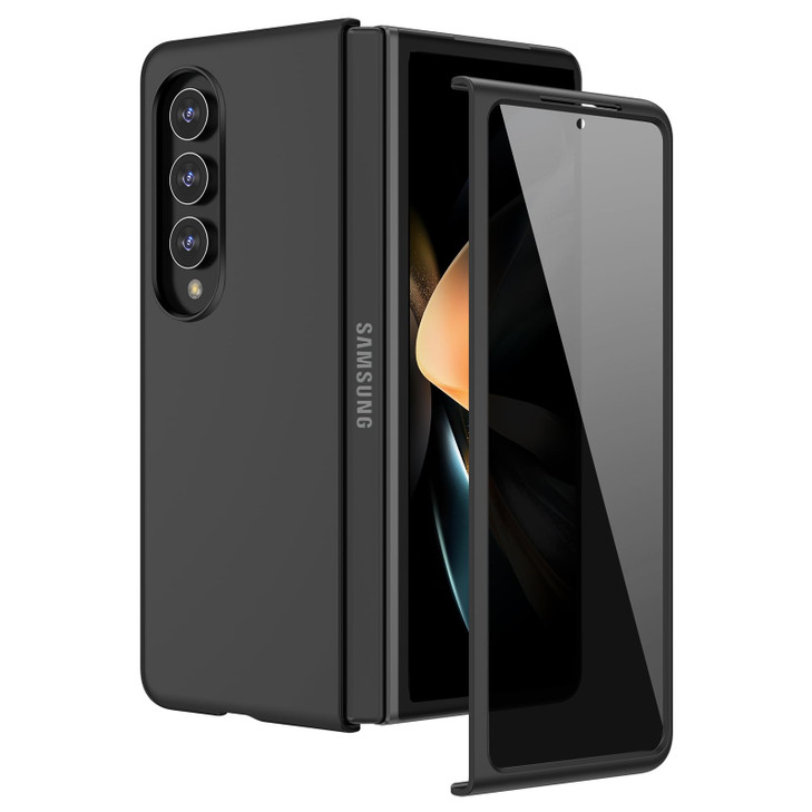 Ruky for Samsung Z Fold 4 Case Full Body Cover with Builtin Privacy Screen Protector Hard PC UltraThin AntiScratches Sho